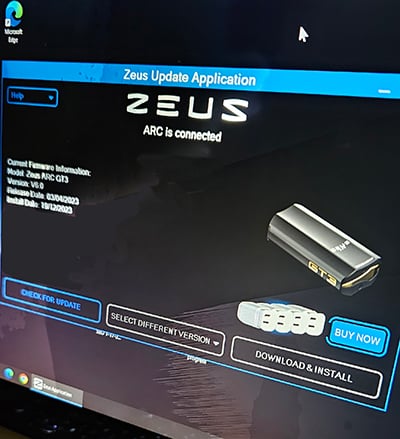 zues arc app